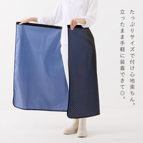さっと巻くだけ 便利なレインスカート.|s6